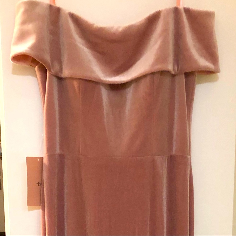 BHLDN Fawn Velvet Dress